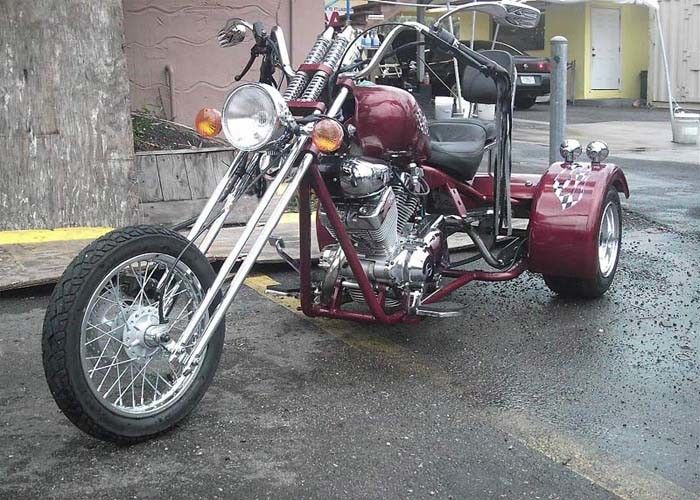 V motocicletas gêmeas de Trikes do interruptor inversor da motocicleta do interruptor inversor do cilindro 250cc com farol grande
