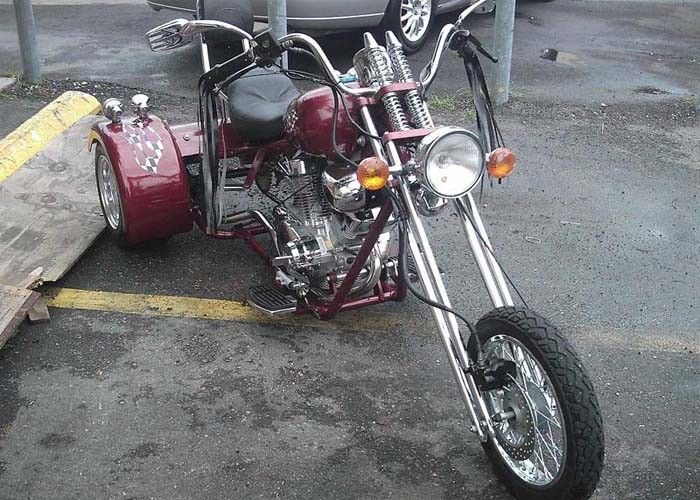 V motocicletas gêmeas de Trikes do interruptor inversor da motocicleta do interruptor inversor do cilindro 250cc com farol grande