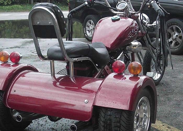 V motocicletas gêmeas de Trikes do interruptor inversor da motocicleta do interruptor inversor do cilindro 250cc com farol grande