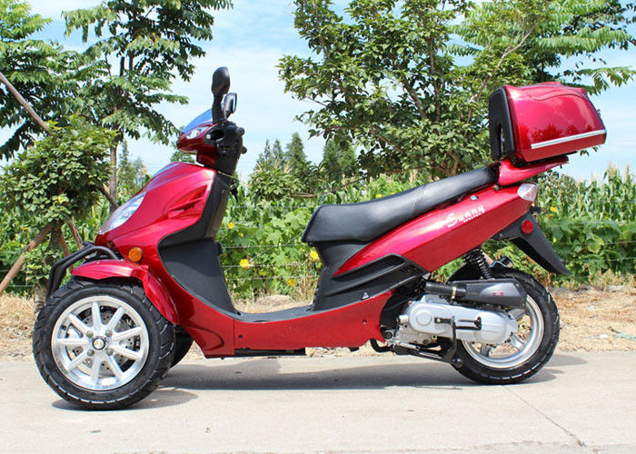 Areje curso de refrigeração do cilindro 4 da tri motocicleta adulta da roda 50cc o único com caixa traseira
