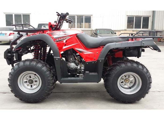 260cc eixo de quatro rodas do começo bonde ATV que conduz o freio de cilindro traseiro do veículo com rodas do vermelho quatro