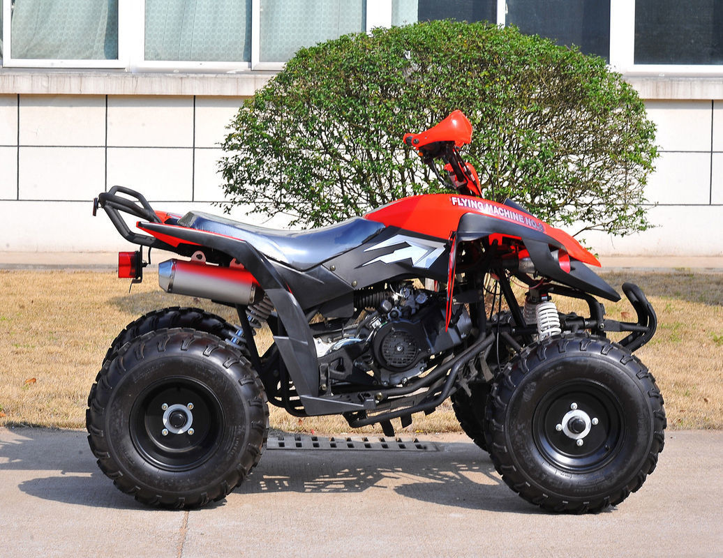 Um veículo utilitário de competência de Atv do vermelho 4 x 4 da juventude ATV 200CC de Seat de lado a lado