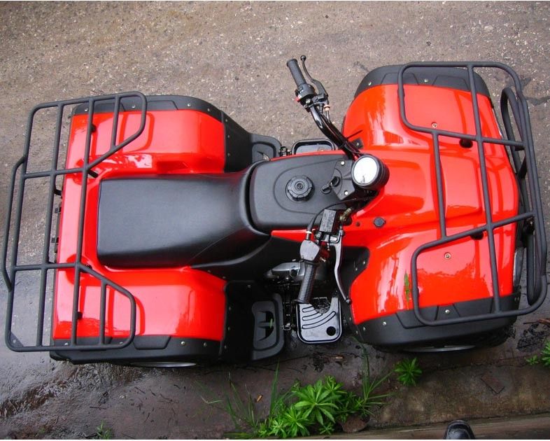 Veículo com rodas ATV das bicicletas 250cc 4 do motor do veículo com rodas da utilidade quatro com grande movimentação de eixo do tamanho