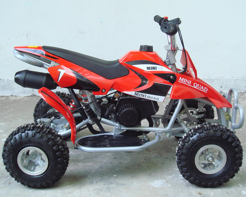 Motocicleta 2 de Off Road - curso, movimentação de roda traseira automática da embreagem da bicicleta do quadrilátero 50cc