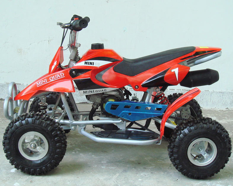 Motocicleta 2 de Off Road - curso, movimentação de roda traseira automática da embreagem da bicicleta do quadrilátero 50cc