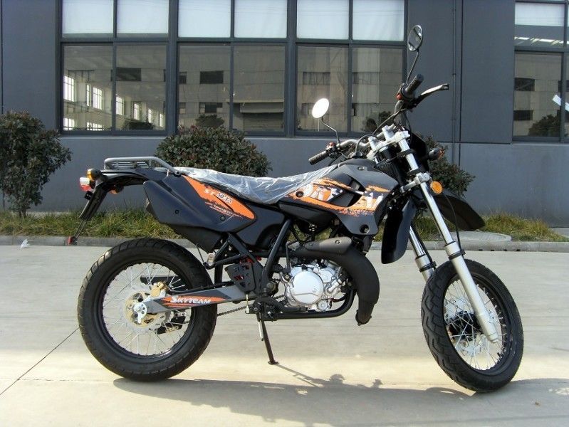 4 a motocicleta do esporte do curso 50cc com luzes de sinal, únicas motocicletas do cilindro areja de refrigeração