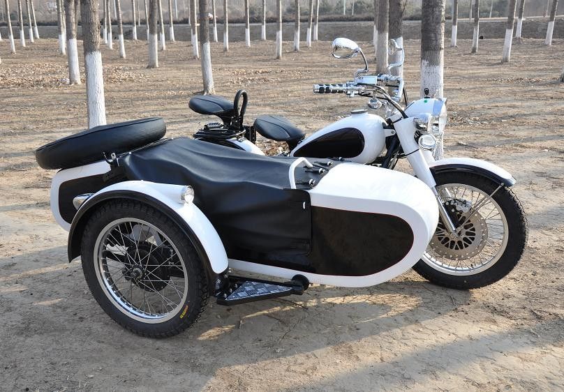 A elevação do estilo 750cc de Changjiang pôs a motocicleta dobro do motor das motocicletas com 3 assentos