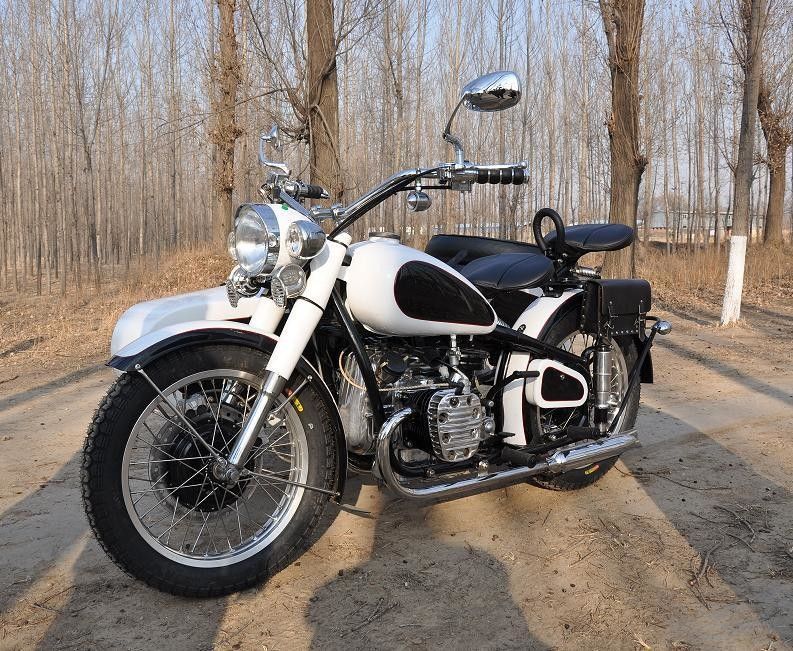 A elevação do estilo 750cc de Changjiang pôs a motocicleta dobro do motor das motocicletas com 3 assentos