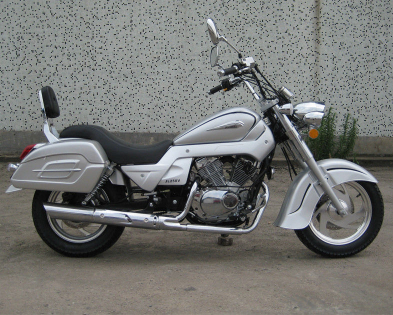 a elevação 150CC/250CC pôs o cilindro das motocicletas V forçado - embreagem manual refrigerar de ar
