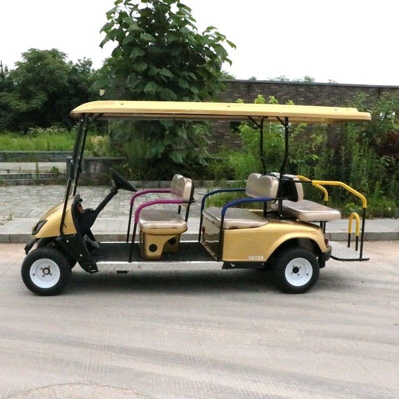 6 carrinhos de golfe bondes 6V 180AH X das pessoas 4000w 8 carrinhos de golfe livres de Off Road da manutenção