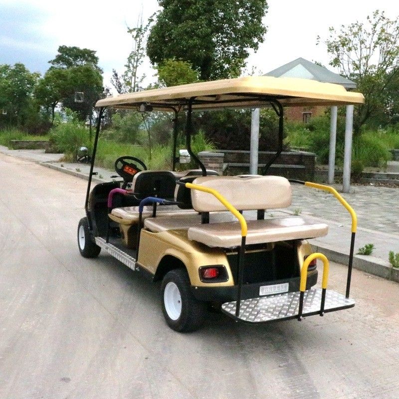 6 carrinhos de golfe bondes 6V 180AH X das pessoas 4000w 8 carrinhos de golfe livres de Off Road da manutenção