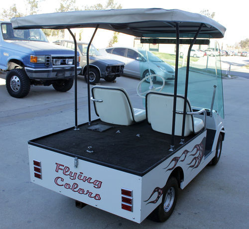 2 carrinhos de golfe bondes 150cc dos assentos fáceis vão ar do cilindro do curso do carrinho de golfe quatro único de refrigeração