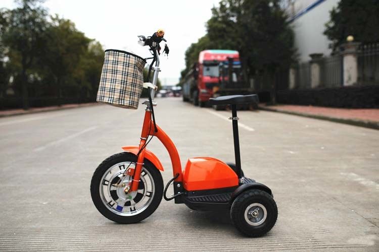 A bicicleta elétrica da bicicleta motorizada do freio de mão 350w 25 km/h com ímã permanente escovou o motor da C.C.