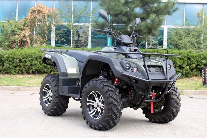 O adulto 400cc ATV de quatro rodas com ar do tamanho da extra grande esfriou + movimentação de eixo de Coolded do óleo