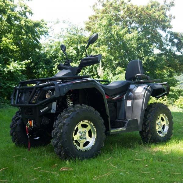 Quadriláteros de quatro rodas do veículo com rodas do único cilindro ATV 400cc 4 com suspensão do independente de 4*4 F/R