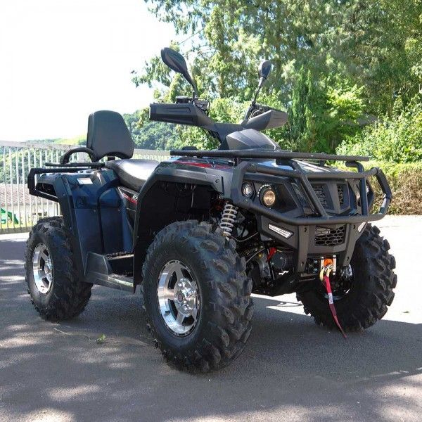 Quadriláteros de quatro rodas do veículo com rodas do único cilindro ATV 400cc 4 com suspensão do independente de 4*4 F/R