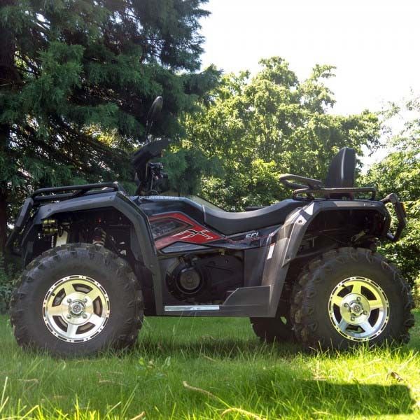 Quadriláteros de quatro rodas do veículo com rodas do único cilindro ATV 400cc 4 com suspensão do independente de 4*4 F/R