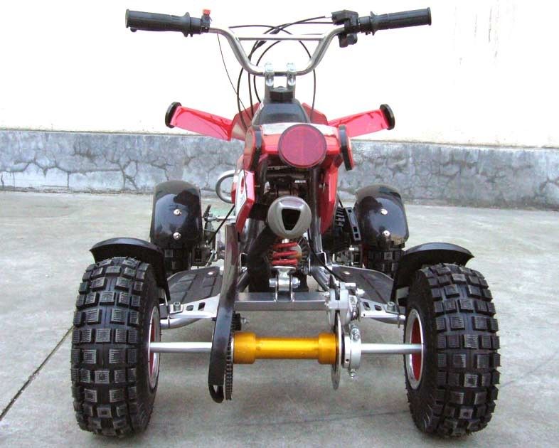 2 - Afague a bicicleta do quadrilátero de 50cc Atv com o disco dianteiro/parte traseira amortecedor dianteiro/parte traseira