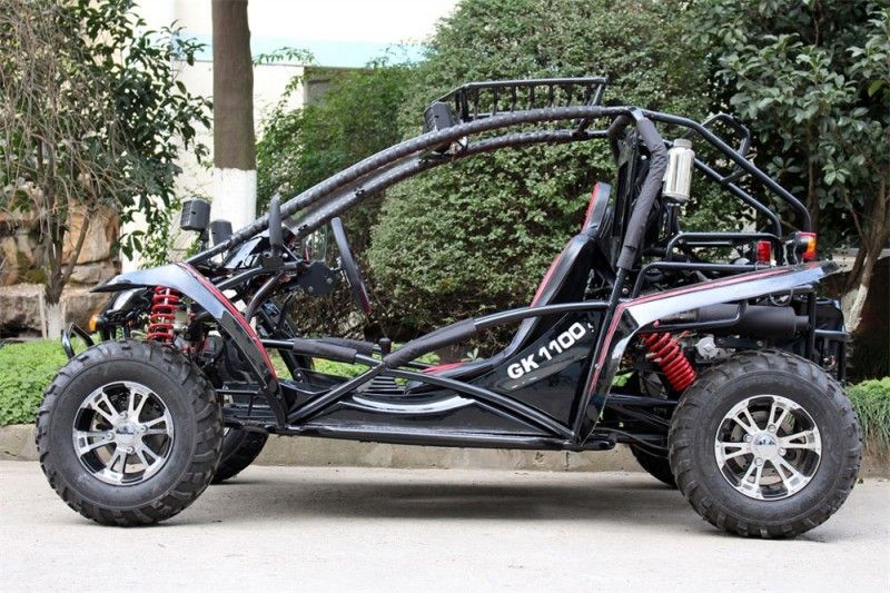 carrinho do kart do Braço-balanço do dobro 1100CC com refrigerar líquido de 4 cilindros, suspensão independente