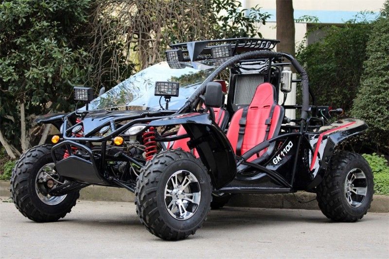 carrinho do kart do Braço-balanço do dobro 1100CC com refrigerar líquido de 4 cilindros, suspensão independente