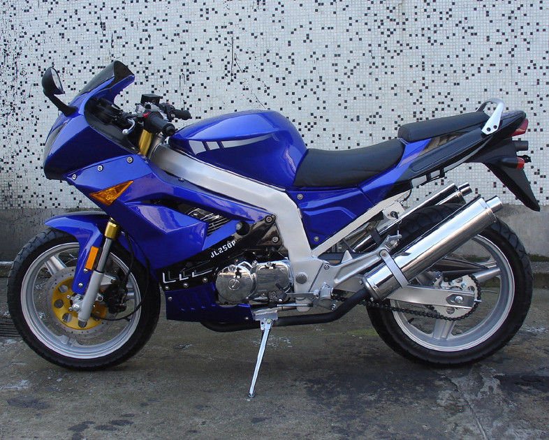 Motocicleta segura do interruptor inversor 250cc com curso dobro do cilindro quatro e quatro cores