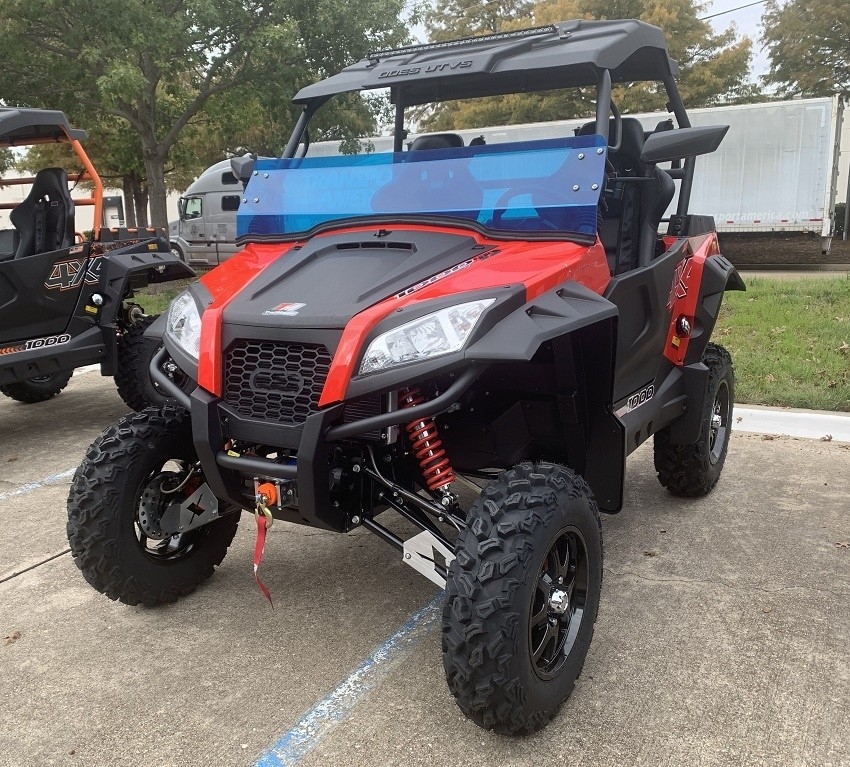 Veículo utilitário de gás 1000 UTV lado a lado ABS completo teto dois irmãos de corrida de escape