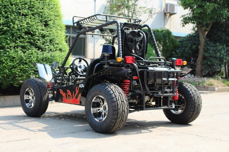 O único cilindro da extra grande Água-refrigerou o carrinho 650cc 23 litro depósito de gasolina do kart
