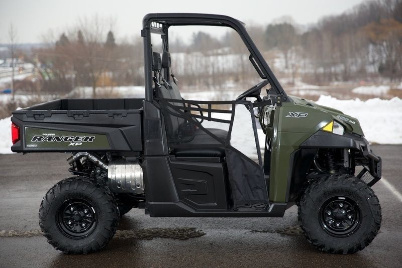 Guarda florestal Xp do Polaris 900 veículos utilitários do gás do verde prudente com para-brisa e portas