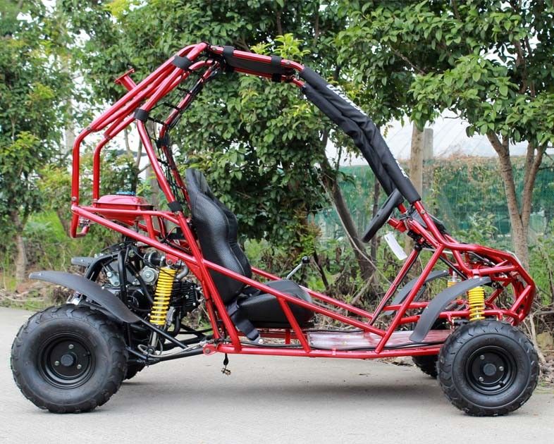 Tipo horizontal refrigerador do único cilindro de ar adulto do kart com as bordas da liga de alumínio