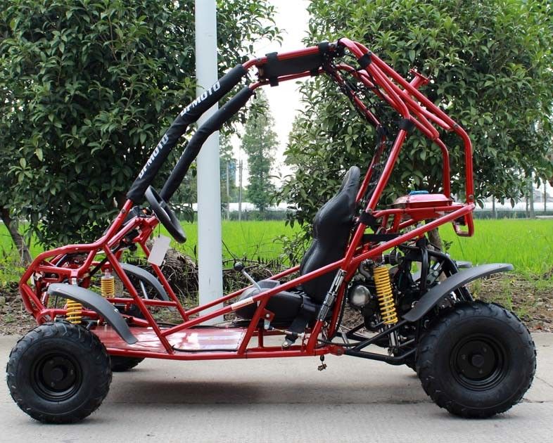 Tipo horizontal refrigerador do único cilindro de ar adulto do kart com as bordas da liga de alumínio