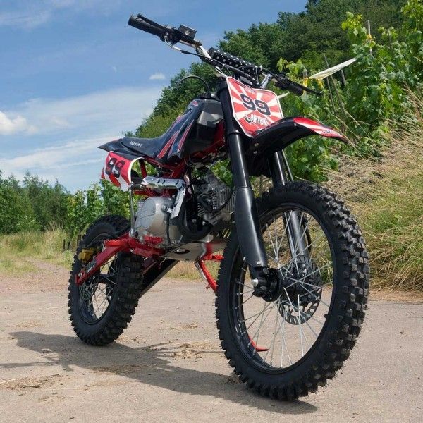 motocicleta média da bicicleta da sujeira do tamanho 125cc elétrica/pedal de arranque com embreagem manual