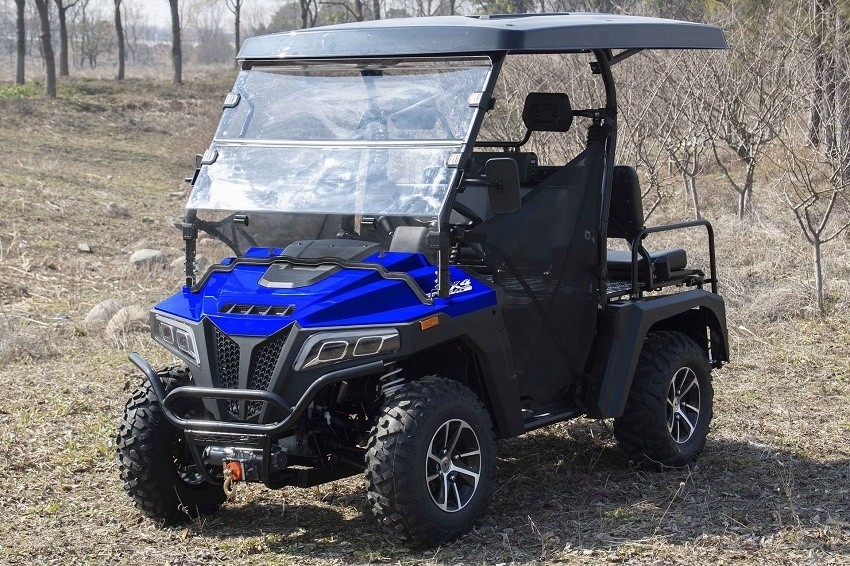 Carros de golfe 450 EFI 4X4 UTV 450 MAX - 4 Passageiros 4WD Diferencial dianteiro e traseiro com eixo de equilíbrio do motor de bloqueio