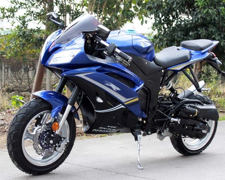 Ar legal CVT fresco do curso da motocicleta 4 da única rua do cilindro 200cc com sistema chave do começo