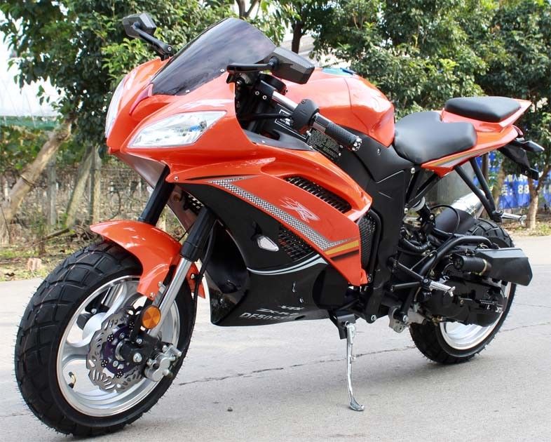 Ar legal CVT fresco do curso da motocicleta 4 da única rua do cilindro 200cc com sistema chave do começo