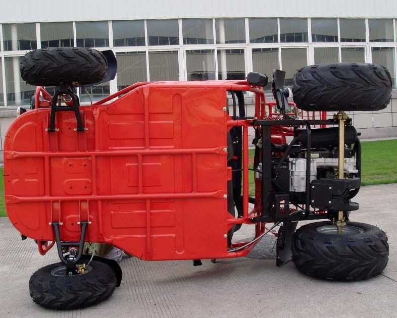 dobro bondes automáticos do carrinho de duna de choque traseiro com erros do kart 150cc/escolhem A - braço
