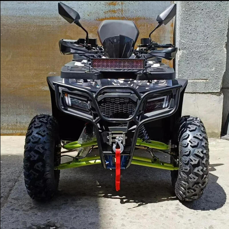 ATV 200cc 300cc Quad Bike Mais Vendido Motor Potente Chinês Rodas Freio Transmissão Automática