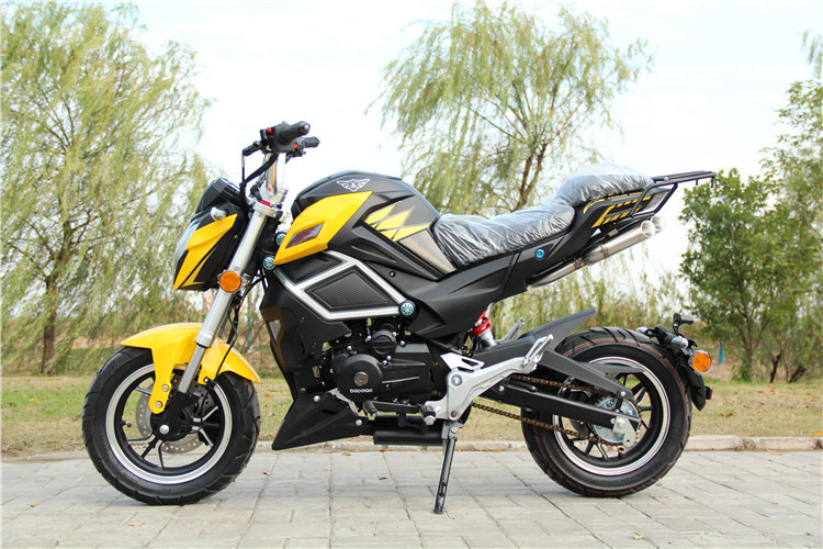 ar do cilindro da motocicleta da estrada de terra 200cc o único refrigerou o grande depósito de gasolina 18.5L